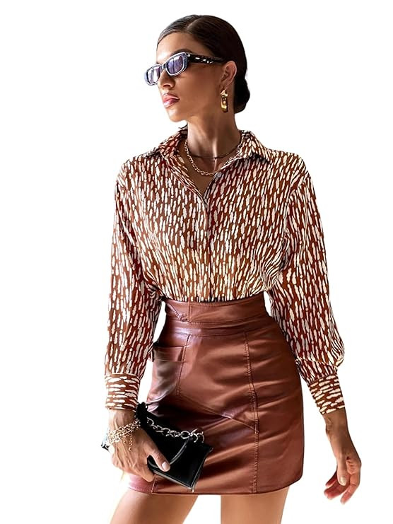 GRECIILOOKS Shirt for Women | Women Shirt | Long Shirt for Women | Shirt Tops for Women | Oversized Shirt for Women