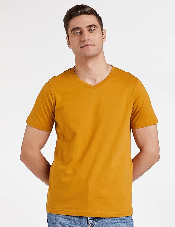 Symbol Men's Solid Regular Fit T-Shirt